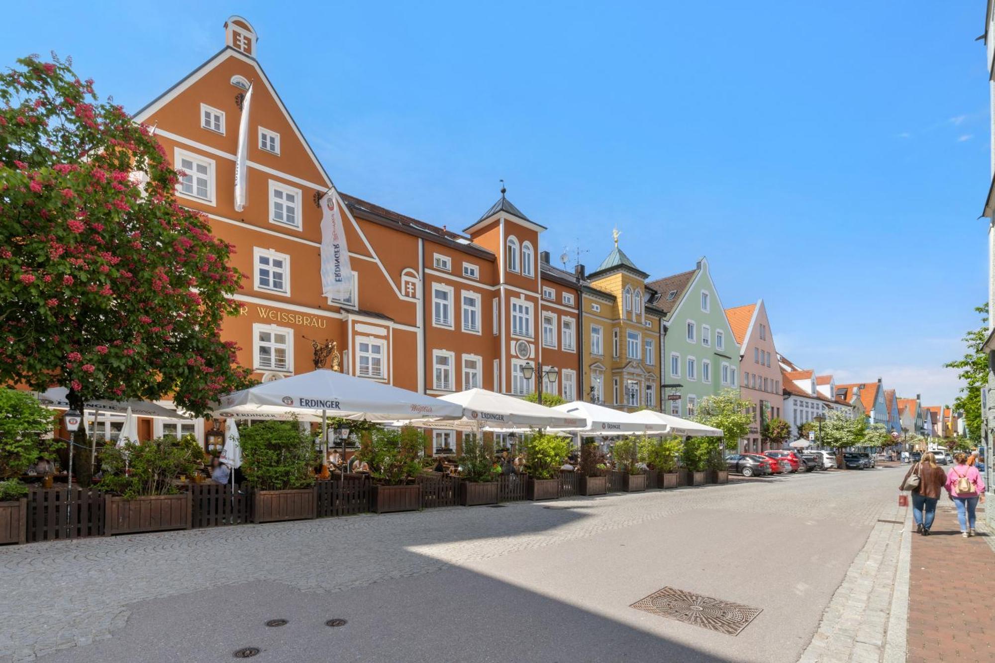 Helloflats - Luxus-Penthouse - Balkon - Parking - Zentrum - Therme - Naehe Flughafen Muc Erding Esterno foto