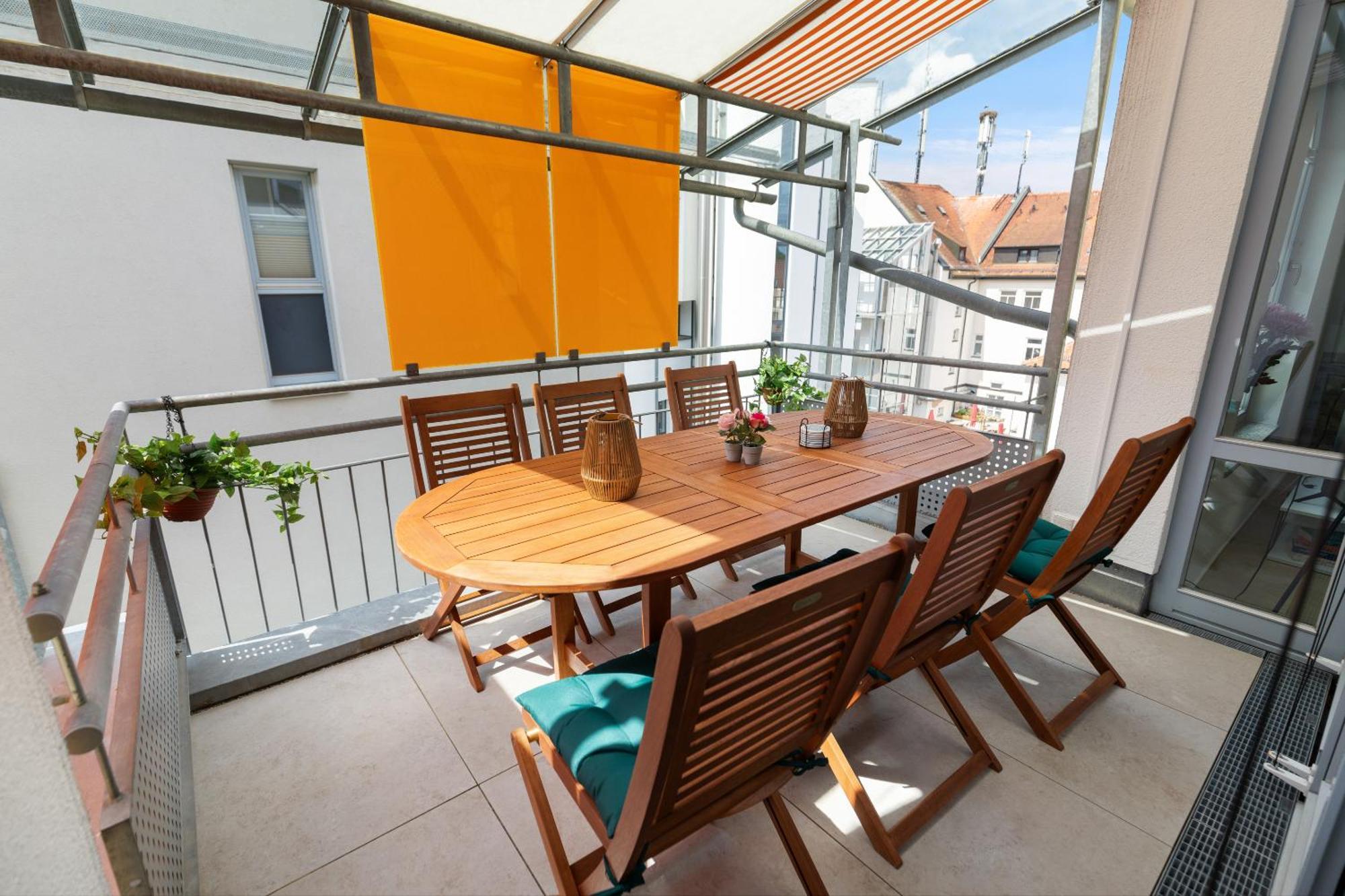 Helloflats - Luxus-Penthouse - Balkon - Parking - Zentrum - Therme - Naehe Flughafen Muc Erding Esterno foto